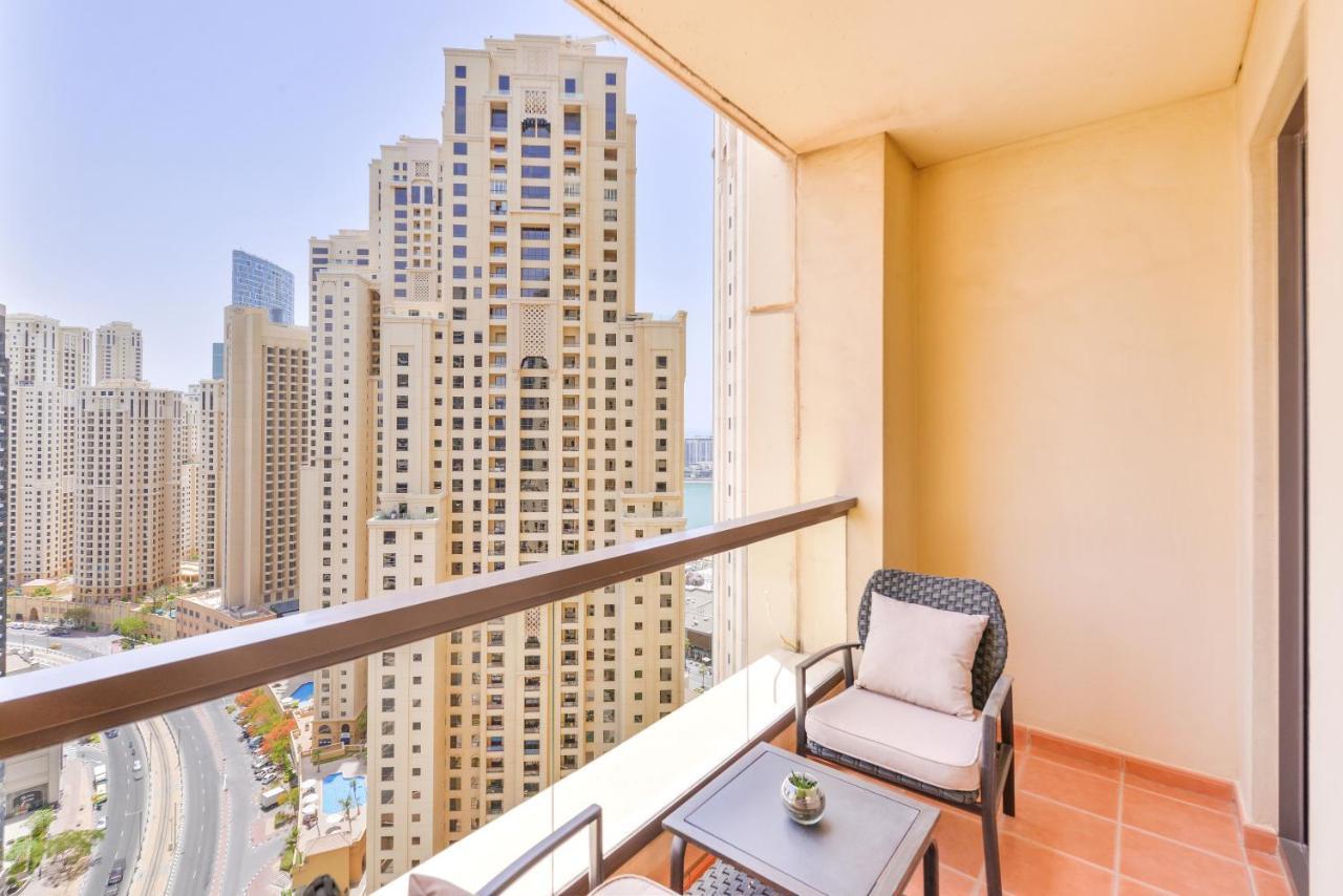 Luxury Jbr - Marina View - 5* Beach Resorts Access Dubaj Kültér fotó