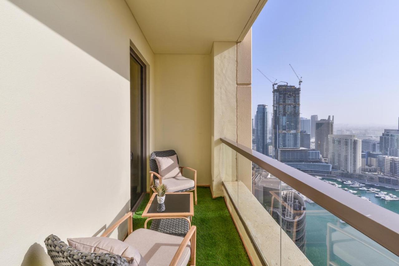 Luxury Jbr - Marina View - 5* Beach Resorts Access Dubaj Kültér fotó