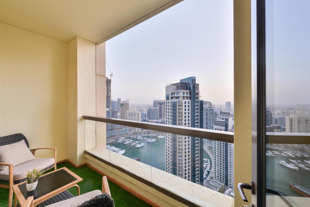 Luxury Jbr - Marina View - 5* Beach Resorts Access Dubaj Kültér fotó