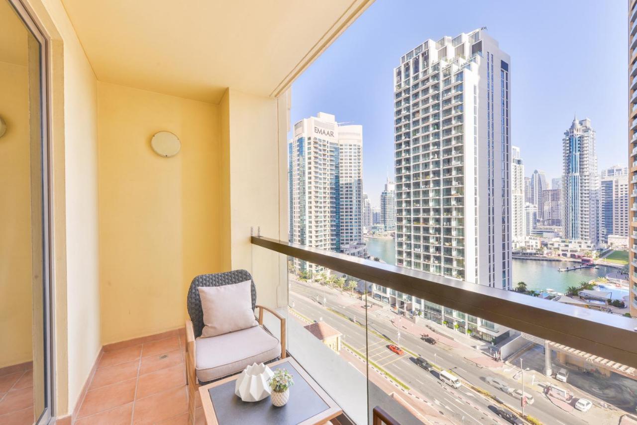 Luxury Jbr - Marina View - 5* Beach Resorts Access Dubaj Kültér fotó