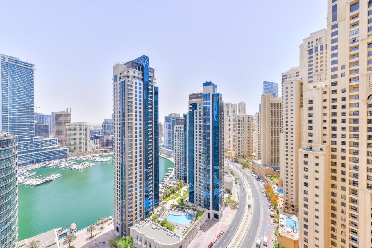 Luxury Jbr - Marina View - 5* Beach Resorts Access Dubaj Kültér fotó