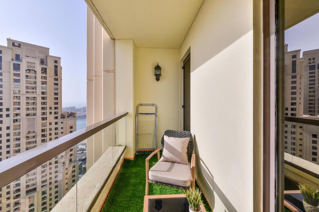 Luxury Jbr - Marina View - 5* Beach Resorts Access Dubaj Kültér fotó