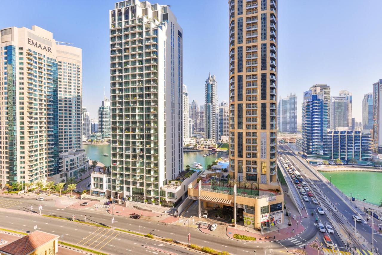 Luxury Jbr - Marina View - 5* Beach Resorts Access Dubaj Kültér fotó