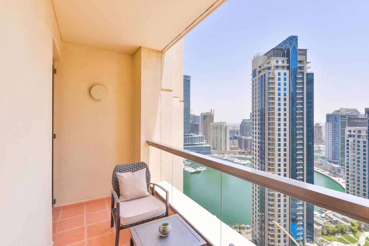 Luxury Jbr - Marina View - 5* Beach Resorts Access Dubaj Kültér fotó