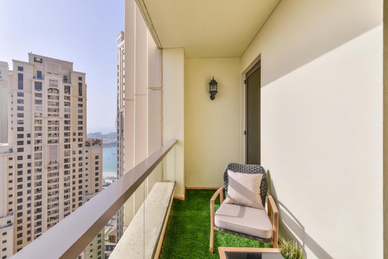 Luxury Jbr - Marina View - 5* Beach Resorts Access Dubaj Kültér fotó